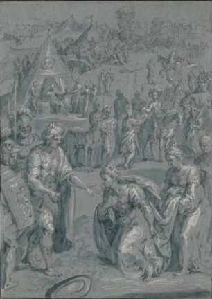 Die Königin von Saba vor Salomo
