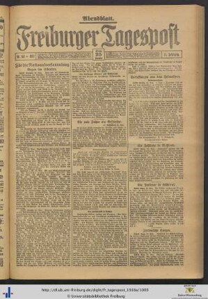 25.11.1918 (Abendblatt)
