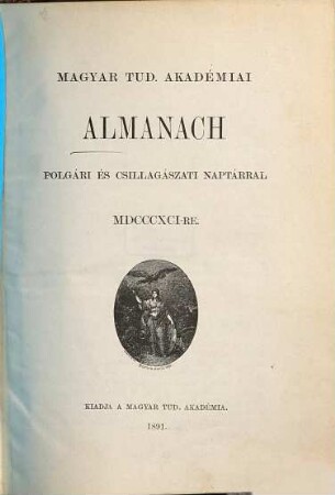 Almanach. 1891