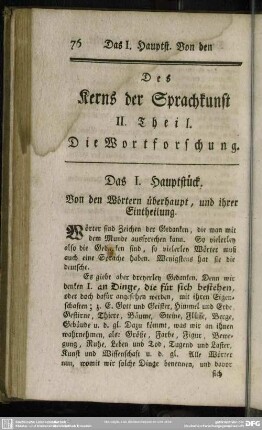 II. Theil. Die Wortforschung