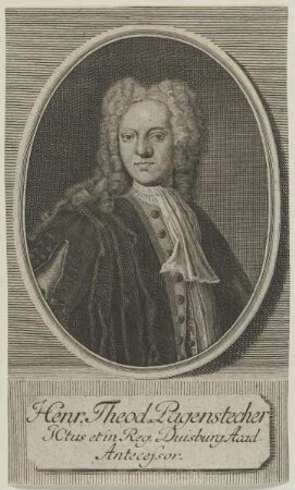 Bildnis des Henr. Theod. Pagenstecher