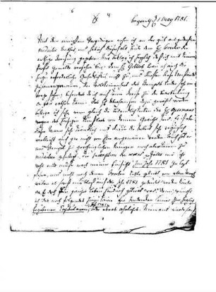 4: Brief von Dietrich Ernst Spiegel von Pickelsheim an Johann Wilhelm Ludwig Gleim