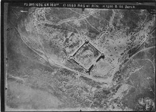 Ras el Ain [Ras-el-Ain] unten oga-Quellen Kal'at ras el-ain Strasse ludd-kalkilie v.r.n.l. UBR W