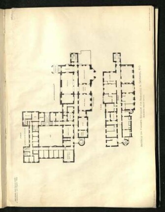 Besitzung des Freiherrn Nathaniel von Rothschild in Reichenau, N.-O. Architekten: Bauqué und Pio.