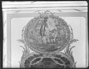 Potsdam, Neues Palais, 1. Obergeschoß, Obere Galerie, R.: 241, Westwand, Feld über dem 1. südlichen Spiegel.