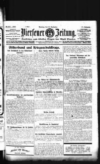 Viersener Zeitung : aelteste Zeitung des Dreistädtegebietes, verbunden mit der "Wacht" in Dülken und Süchteln