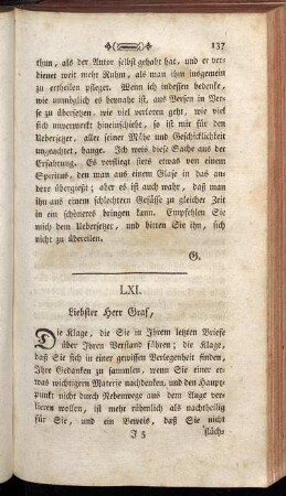 LXI. bis LXXV.