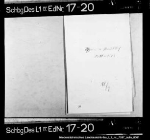 Schuldforderungen des Aschwin von Mandelsloh