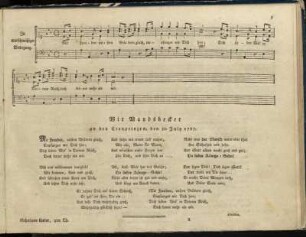 Wir Wandsbecker an den Cronprinzen, den 10 July 1787. - Der Kukuk.
