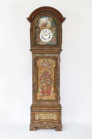 Flötenuhr, Carl Blessing, Unterkirnach, um 1810, Gehäuse später