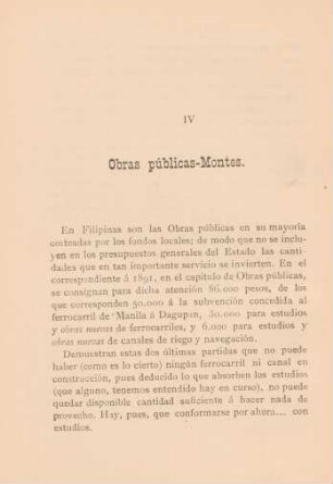 IV Obras públicas-Montes