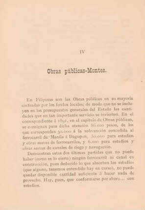 IV Obras públicas-Montes