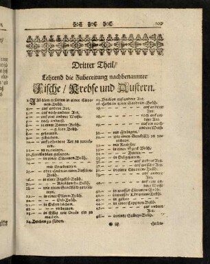 109-112, Lehrend die Zubereitung nachbenannter Fische, Krebse ...