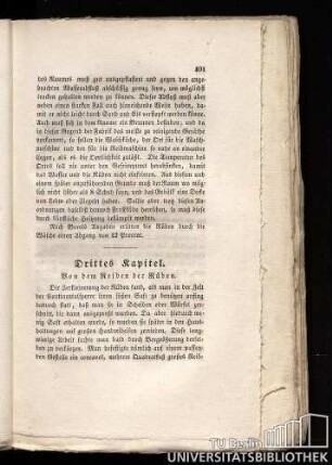 Drittes Kapitel. Von dem Reiben der Rüben