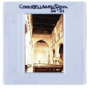 Conversano, Dom : Innenraum, Langhaus, Mittelschiff
