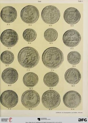 Tafel I-VII