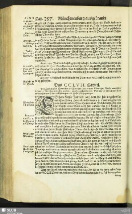 Das CCLVII. Capitel