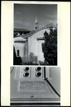 Kirche mit Inschrift