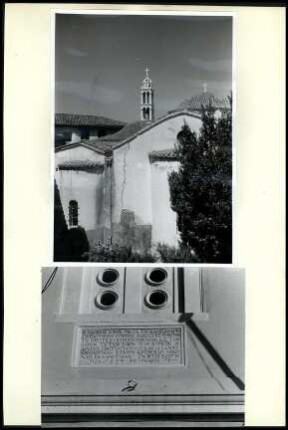 Kirche mit Inschrift
