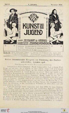 Heft XI (November 1908)