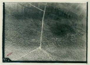 Foto eines Lagers im Bois de Manheulles (Luftbild)