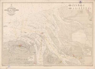 56 Nordsee; dutsche Küste. Mündungen der Jade und Weser. Nördlicher Theil