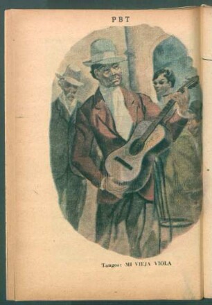 Tangos: Mi vieja viola - [Dibujo]