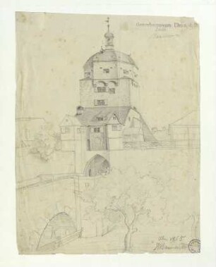 Neutor von außen. 1855
