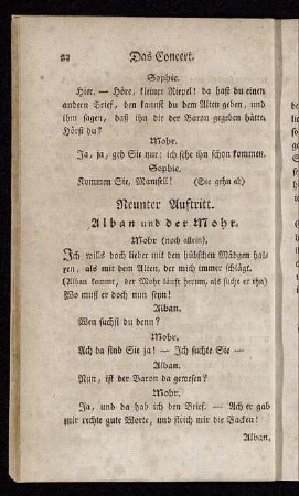 Neunter Auftritt. - Letzter Auftritt.