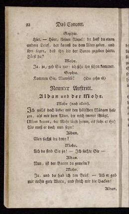 Neunter Auftritt. - Letzter Auftritt.