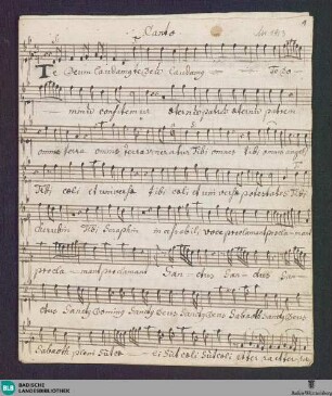 Te Deum - Don Mus.Ms. 1913 : V (4), orch, org; B|b