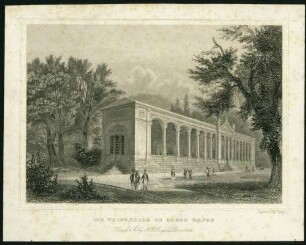Die Trinkhalle zu Baden-Baden