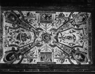 Florenz, Uffizien, Deckengemälde, Raum des 1. Korridors ?; Pocetti, Bernardino