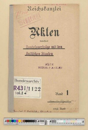 Baltische Staaten (Estland, Lettland): Bd. 1