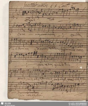 Anonymus: Exsultat cor meum
