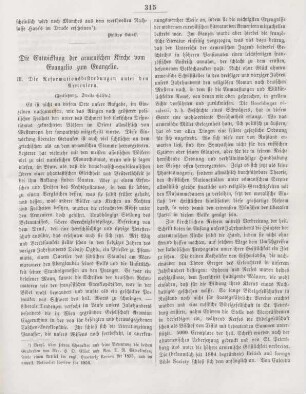 315-320 Die Entwicklung der armenischen Kirche vom Evangelio zum Evangelio : Fortsetzung