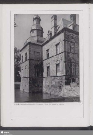 Schloß Overhagen, Kreis Lippstadt. 1619. Umbauten 1735 und 1850. Freiherrn von Schorlemer