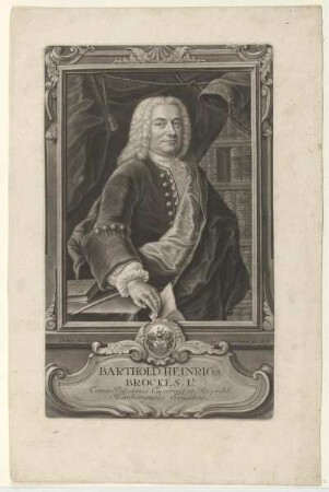 Bildnis des Barthold Heinrich Brockes
