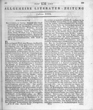Strombeck, F. K.: Entwurf eines Strafgesetzbuches für ein norddeutsches Staatsgebiet. Namentlich für das Herzogthum Braunschweig und die Fürstenthümer Waldeck, Pyrmont, Lippe und Schaumburg-Lippe. Braunschweig: Vieweg 1829