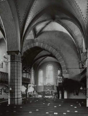 Löbau (Sachsen), Nikolaikirche, Inneres, Blick nach Nordosten