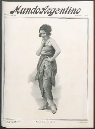Mercedes Díaz, actriz española [Fotografía]