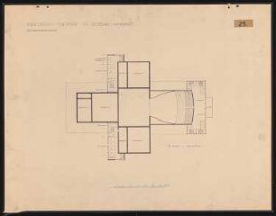 Friedrich-Theater, Dessau: Grundriss 2. OG 1:200