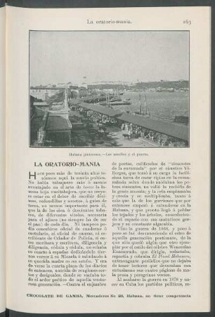 Habana pintoresca. - Los muelles y el puerto. [Fotografía]