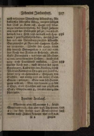 Zweiter Zeitlauf.