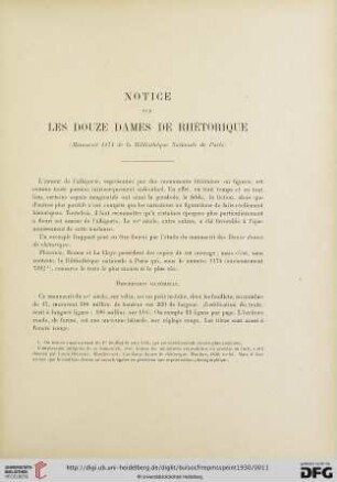 13: Notice sur les douze dames de rhétorique