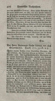Staatsschriften.
