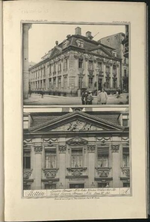 A. Luisen Strasse No 13. Ecke kleine Wollweber Str. Detail Luisen Strasse No 13