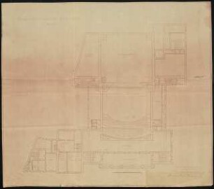 Schauspielhaus, Bremen Wiederaufbau: Grundriss 2.Rang 1:100