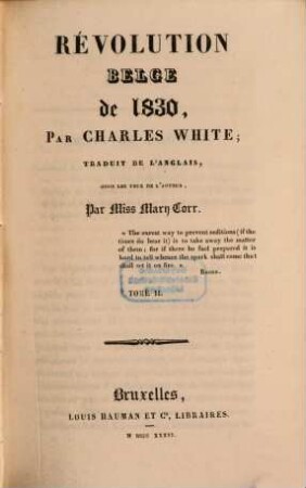 Révolution Belge de 1830, 2