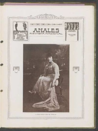 [Fotografía de] Elvira Serratosa de Vidiella